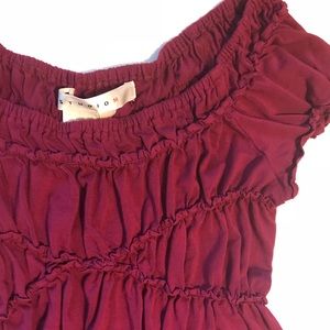 Romantic boho stretch dress